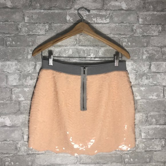 BCBGMaxAzria Peachy sequins mini skirt "Michaela" - Picture 5 of 5